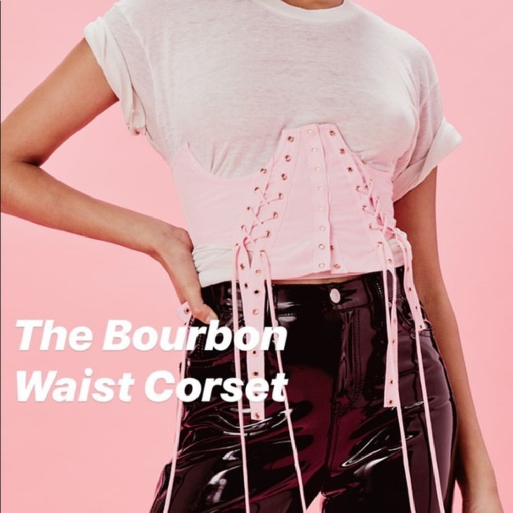 For Love and Lemons Pink Corset